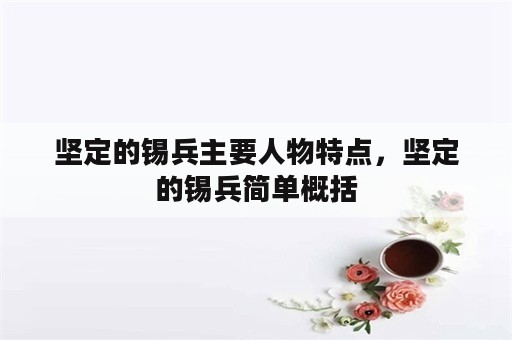 坚定的锡兵主要人物特点，坚定的锡兵简单概括