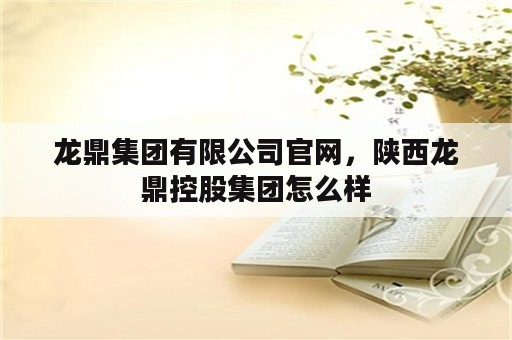 龙鼎集团有限公司官网，陕西龙鼎控股集团怎么样