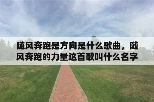 随风奔跑是方向是什么歌曲，随风奔跑的力量这首歌叫什么名字