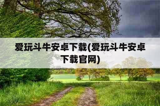 爱玩斗牛安卓下载(爱玩斗牛安卓下载官网)